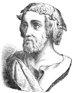 Hesiod, a Greek poet, Ancient Greece