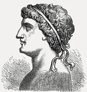 Hiero II, c. 308 BC - 215 BC, the Greek Sicilian Tyrant of Syracuse from 270 to 215 BC
