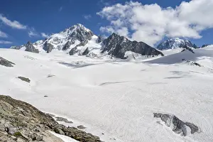 High alpine mountain landscape