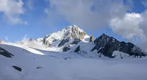 High alpine mountain landscape