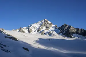 High alpine mountain landscape