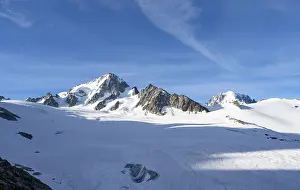 High alpine mountain landscape