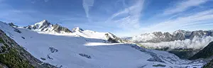 High alpine mountain landscape