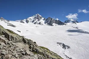 High alpine mountain landscape