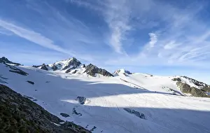 High alpine mountain landscape