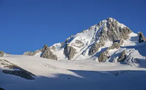 High alpine mountain landscape