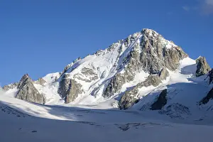 High alpine mountain landscape