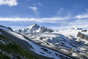 High alpine mountain landscape
