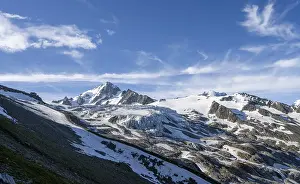 High alpine mountain landscape