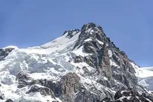 High alpine mountain landscape