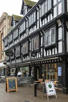 High Bridge Cafe in historic timber framed building