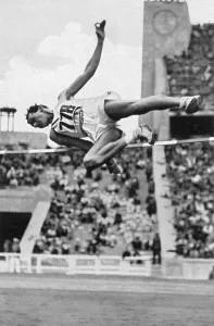 High jump at the decathlon, Robert Clark