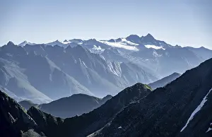 High mountains, Alpine panorama