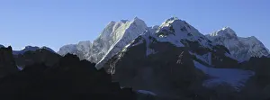 High mountains seen from Gokyo Ri, Nepal