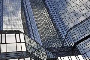 High-rise building, Frankfurt, skyscraper
