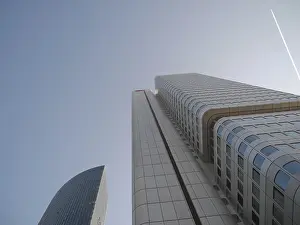 High-rise building, Frankfurt, skyscraper