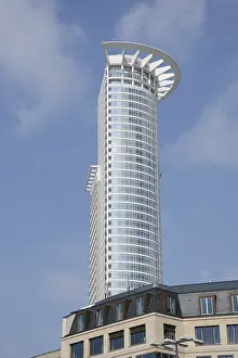 High-rise building, Frankfurt, skyscraper
