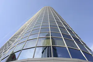 High-rise building, Frankfurt, skyscraper