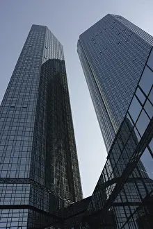 High-rise building, Frankfurt, skyscraper
