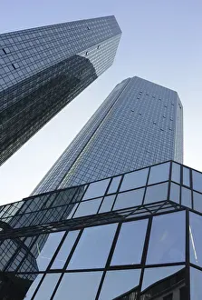 High-rise building, Frankfurt, skyscraper