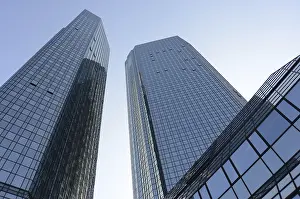 High-rise building, Frankfurt, skyscraper