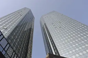 High-rise building, Frankfurt, skyscraper