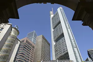 High-rise building, Frankfurt, skyscraper