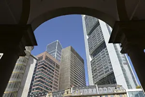 High-rise building, Frankfurt, skyscraper