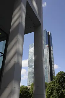 High-rise building, Frankfurt, skyscraper