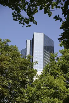High-rise building, Frankfurt, skyscraper