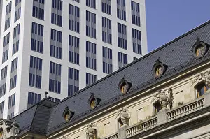 High-rise building, Frankfurt, skyscrapers
