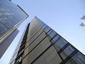 High-rise building, Frankfurt, skyscrapers