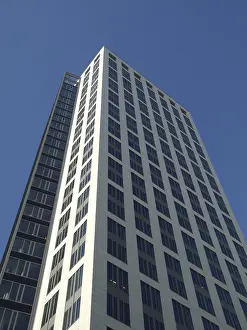 High-rise building, Frankfurt, skyscrapers