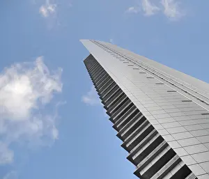 High-rise building, Frankfurt, skyscrapers