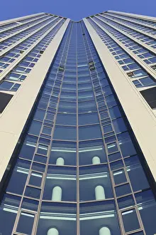 High-rise building, Frankfurt, skyscrapers
