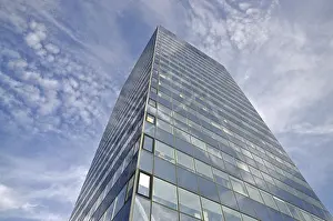 High-rise building, Frankfurt, skyscrapers
