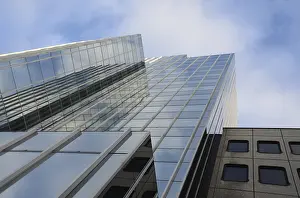 High-rise building, Frankfurt, skyscrapers