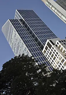 High-rise building, Frankfurt, skyscrapers