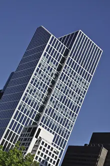 High-rise building, Frankfurt, skyscrapers