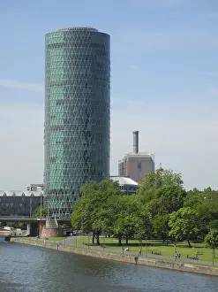 High-rise building, Frankfurt, Westhafen Tower