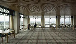Former high-rise parliament building Langer Eugen