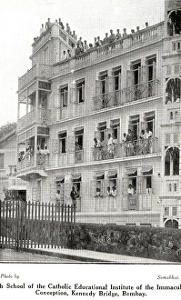 High school of Catholic Educational Ins titute of Immaculate Conception, Kennedy Bridge, Bombay Mumbai, Maharas htra, India, As ia
