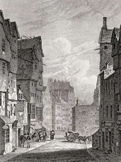 High Street from the Castle Parade