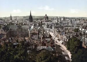 The High Street in Oxford, England