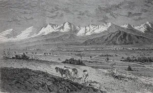 The High Tatras as seen from the SpiT Plain