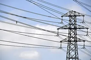 High voltage electricity wires and pylons in Christchurch