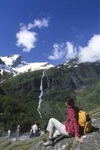Hiking in the Jostedalsbreen National Park