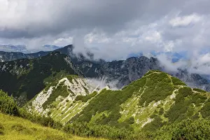 Category Mountain Landscapes Prints: Hiking trail to the Gamsfeld, Russbach