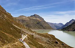 Category Mountain Landscapes Prints: Hiking trail to the Klostertal