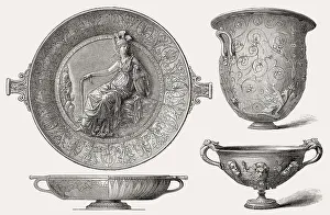 The Hildesheim Treasure, Roman silver found on October 17